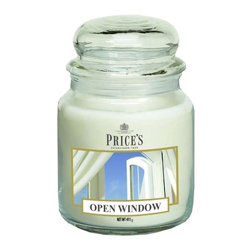 Price's Candles Svíčka ve skleněné dóze Price´s Candles Otevřené okno, 411 g