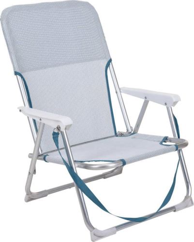 PROGARDEN PROGARDEN Kempingová židle skládací PROGARDEN bílá / modrá KO-X44000350
