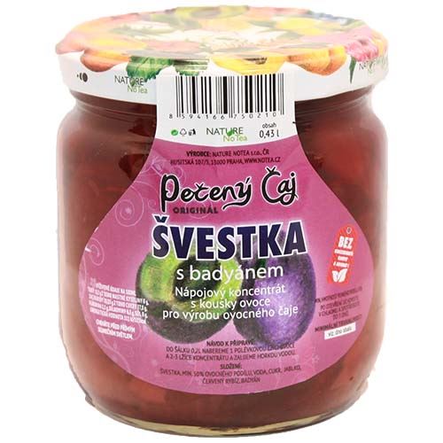 Nature NoTea s.r.o. Pečený čaj Notea - Švestka s badyánem 430ml