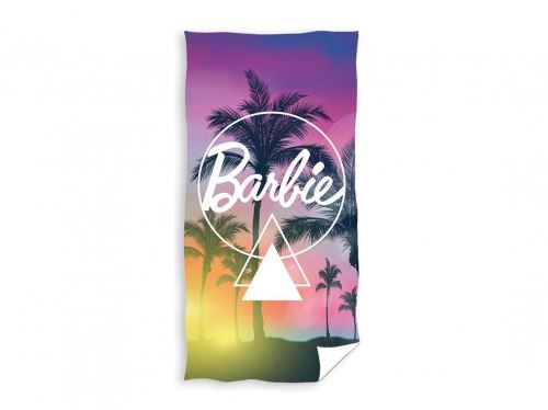 Dětská osuška CARBOTEX Barbie Miami Beach 70x140 cm