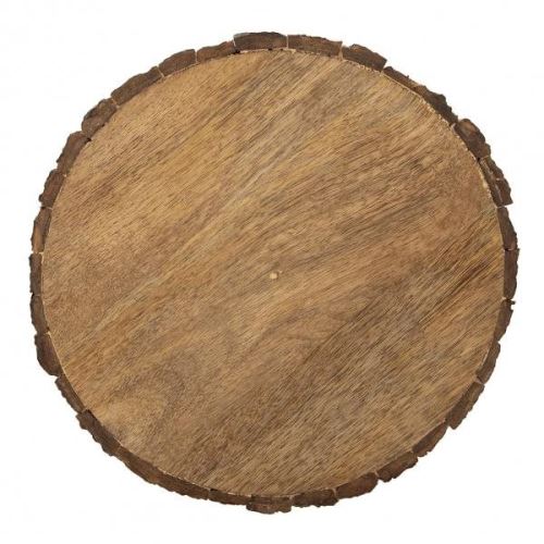 Podnos ORION Podložka dřevo servírovací MANGO pr. 30 cm