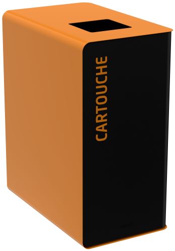 Koš na tříděný odpad - cartridge, Rossignol Cubatri 55417, 90 L, hnědý