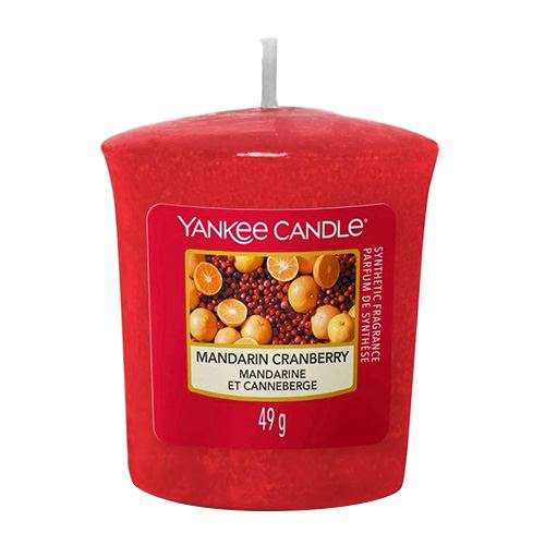 Svíčka Yankee Candle Mandarinky s brusinkami,   49 g