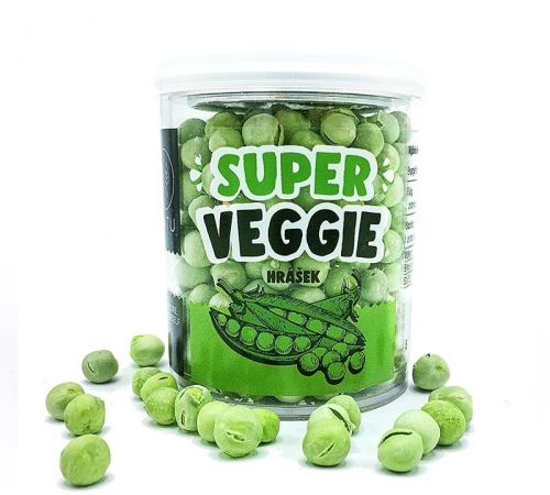 Lyofilizované ovoce NATU Super Veggie Zelený hrášek 40 g
