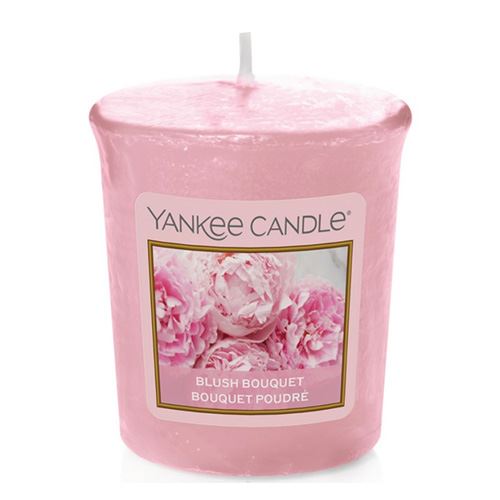 Svíčka Yankee Candle Růžová kytice, 49 g