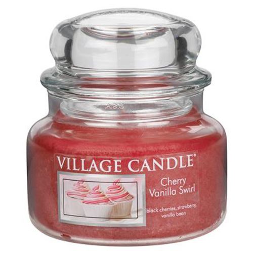 Svíčka ve skleněné dóze Village Candle Višeň a vanilka, 312 g