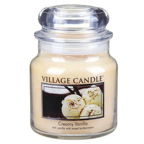 Svíčka ve skleněné dóze Village Candle Vanilková zmrzlina, 454 g