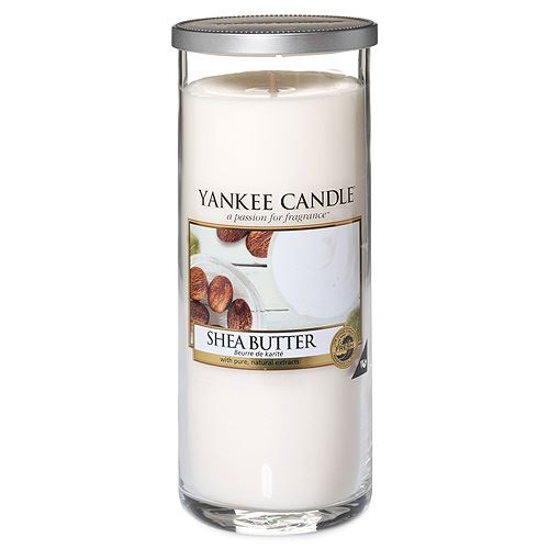 Svíčka ve skleněném válci Yankee Candle Bambucké máslo, 566 g