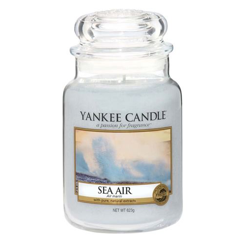 Svíčka ve skleněné dóze Yankee Candle Mořský vzduch, 623 g