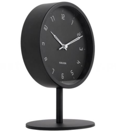 Designový stolní hodiny 5951BK Karlsson 23cm