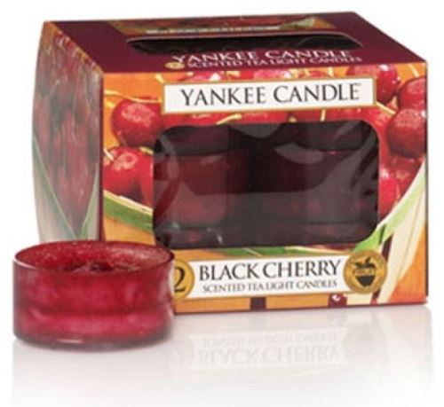 Svíčka YANKEE CANDLE Black Cherry 12 x 9,8 g