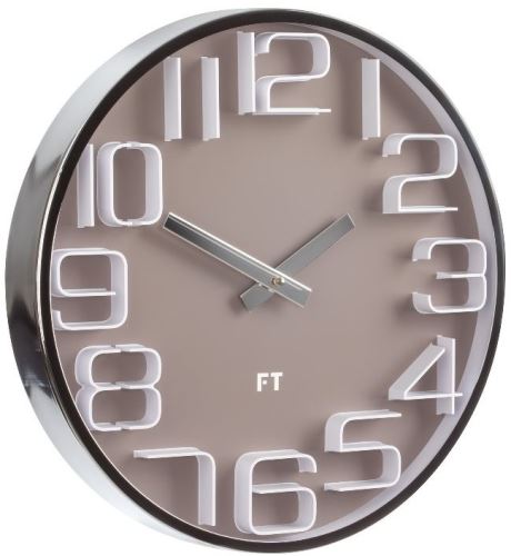 Nástěnné hodiny FUTURE TIME FT7010BR