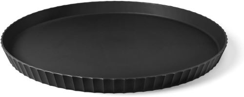 Tác Blim Plus Servírovací tác kulatý Atena L VS5-010 Carbon Black, 40 cm