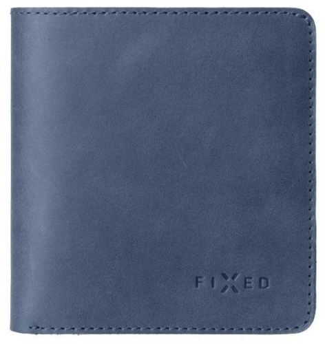 Peněženka FIXED Classic Wallet z pravé hovězí kůže modrá