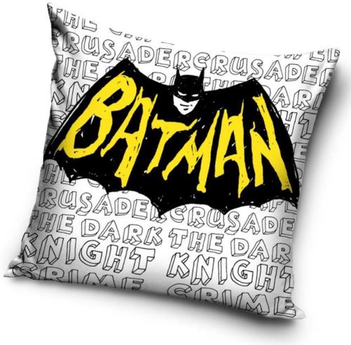 Povlak na polštář CARBOTEX povlak na polštářek Batman Crusader 40x40 cm