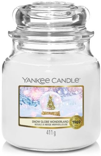 Svíčka YANKEE CANDLE Snow Globe Wonderland 411 g