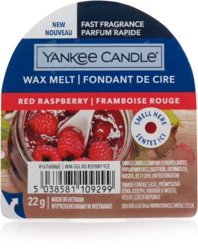 Vonný vosk YANKEE CANDLE Red Raspberry 22 g