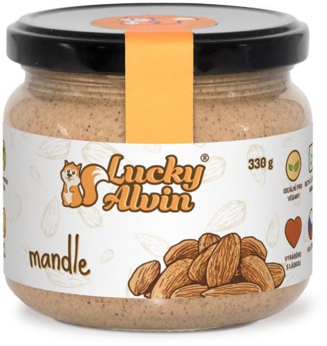 Ořechový krém Lucky Alvin Mandle 330 g