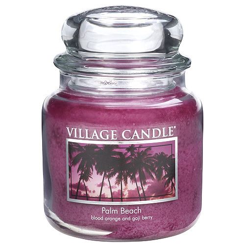 Svíčka ve skleněné dóze Village Candle Palmová pláž, 454 g