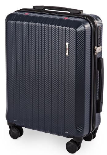 Kabinový kufr Compactor Hybrid Luggage S Vacuum System 55 x 20 x 40 cm, tmavě modrý