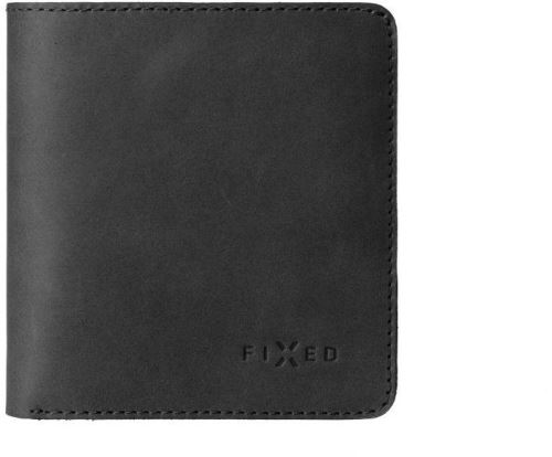 Peněženka FIXED Classic Wallet z pravé hovězí kůže černá