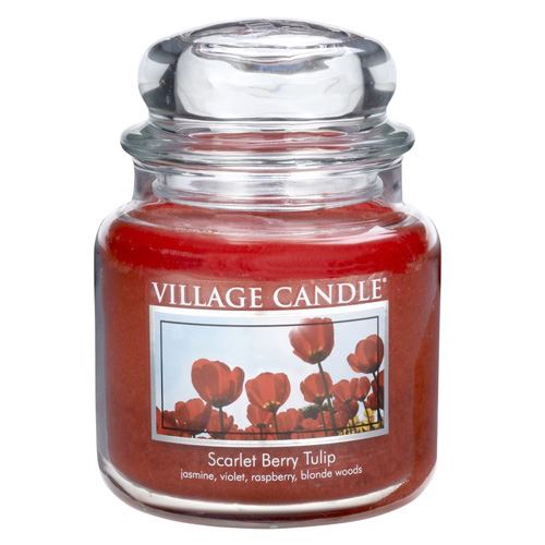 Svíčka ve skleněné dóze Village Candle Tulipán, 454 g