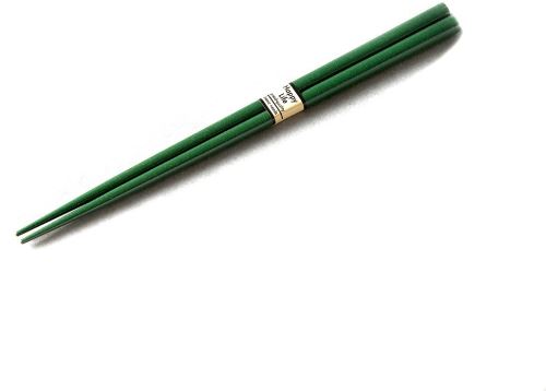 Jídelní hůlky Made In Japan Lakované jídelní hůlky Chopsticks tmavě zelené