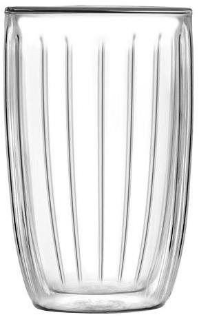 Sklenice Vialli Design Sada 2 dvoustěnných sklenic, 350 ml, Tulip 8968