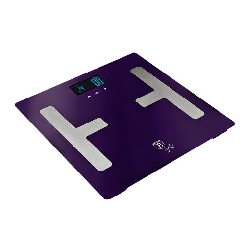 BERLINGERHAUS BERLINGERHAUS Osobní váha Smart s tělesnou analýzou 150 kg Purple Metallic Line BH-9223