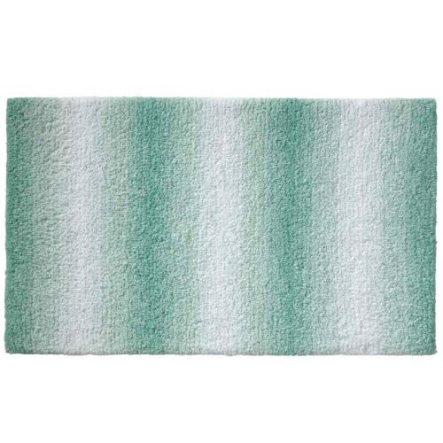 KELA KELA Koupelnová předložka Ombre 80x50 cm polyester nefritově zelená KL-23561