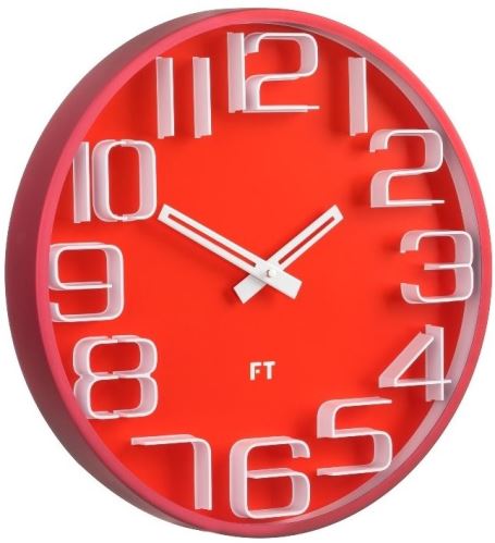 Nástěnné hodiny FUTURE TIME FT8010RD