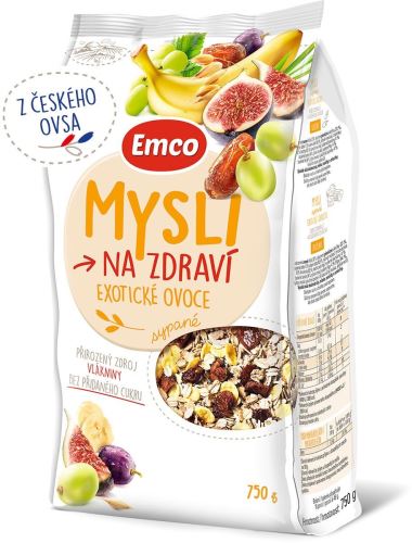 Müsli Emco Mysli sypané - exotické ovoce 750g