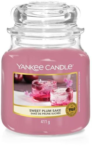 Svíčka YANKEE CANDLE Sweet Plum Sake 411 g