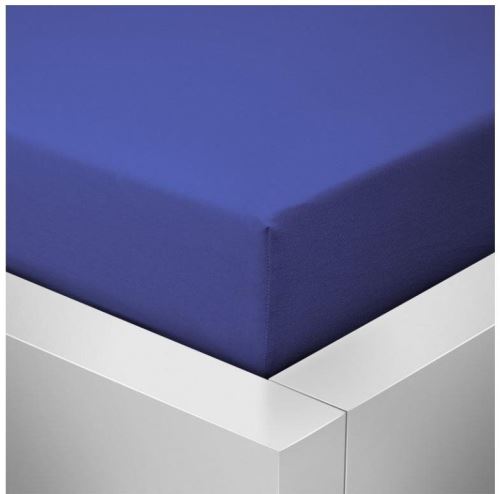 Prostěradlo Chanar Prostěradlo Jersey Lux, 180 x 200 cm, tmavě modré