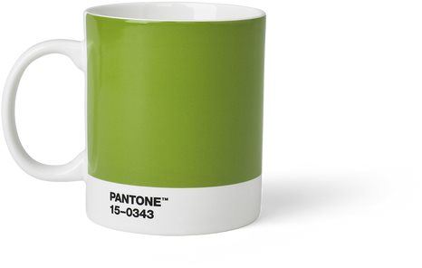 Hrnek PANTONE  - Green 15-343, 375 ml