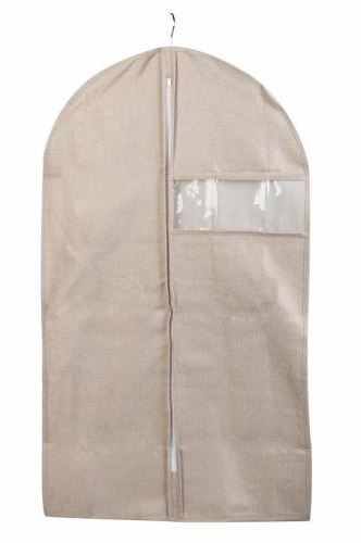 Cestovní obal na oblečení Compactor obal na obleky a krátké šaty SANDY 60 x 100 cm, béžový