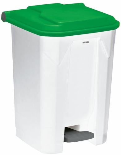 Koš na tříděný odpad pro HACCP - sklo, Rossignol Utilo 54042, 50 L, zelený plast
