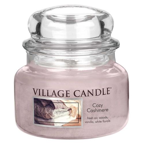 Svíčka ve skleněné dóze Village Candle Kašmírové pohlazení, 312 g