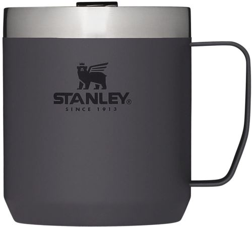 Termohrnek Stanley Camp mug 350 ml Charcoal černá