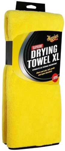 Ručník na auto Meguiar's Supreme Drying Towel XL - extra hustý a savý sušicí ručník z mikrovlákna, 85 x 55 cm, 1 05