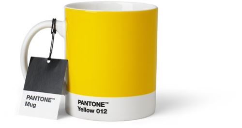 Hrnek PANTONE  - Yellow 012, 375 ml