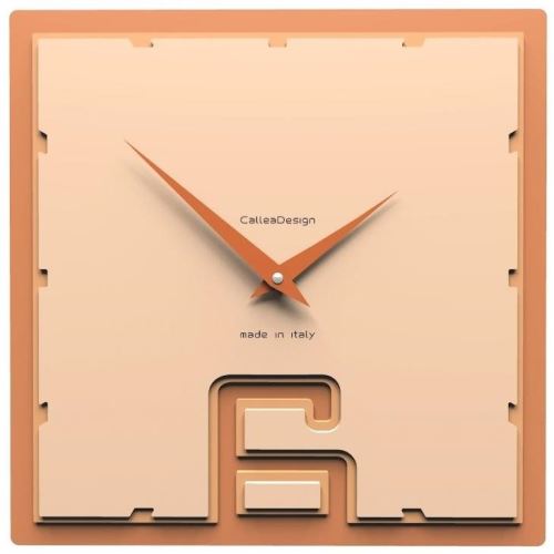 Designové hodiny 10-004 CalleaDesign Breath 30cm (více barevných verzí) Barva vanilka - 21