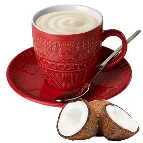 Horká čokoláda Cioconat - Bílá s kokosem 28g