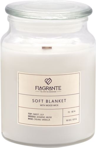 Svíčka FLAGRANTE Soft Blanket 511 g