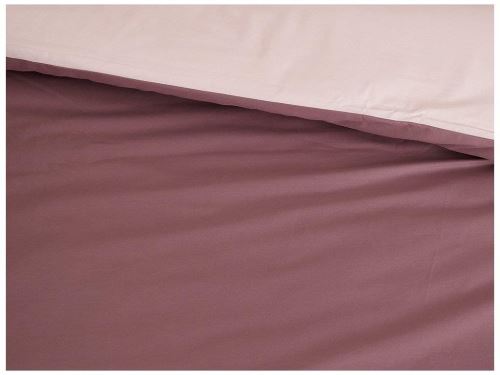 Bavlněné povlečení Color Starorůžovo Růžové Velikost: 140x200 + 70x90 cm