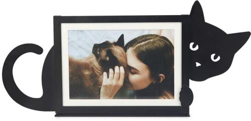 BALVI Fotorámeček Hidden Cat 27703, 10x15cm, černý