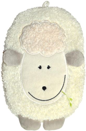 Dětský termofor Hugo Frosch Eco Junior Comfort s motivem ovečky - krémová
