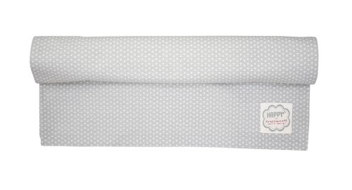 Bavlněný běhoun na stůl Grey Dots 50x160 cm