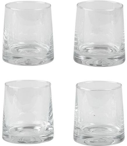 Sklenice Villa Collection Sada sklenic (4 ks) Clear 0,28 l