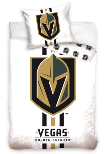 Hokejové povlečení NHL Vegas Golden Knights White